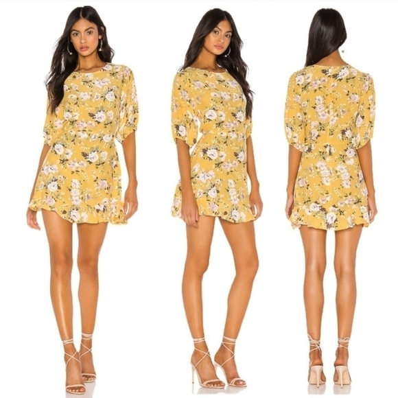Faithfull The Brand Floral Jeanette Mini Dress - Picture 10 of 10